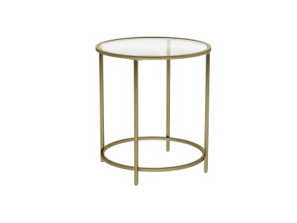 Golden Metal Side Table LGT20G 1