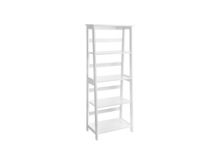 4 Tier White Bookcase LLS90WT 1