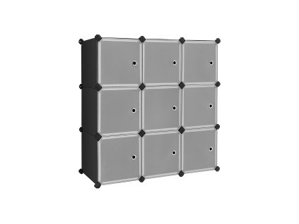 Kunststoffschrank mit 9 Wuerfeln LPC116HS 1