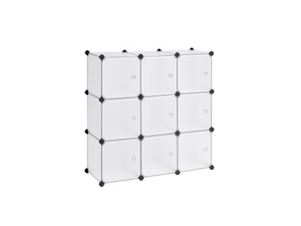 9 Cube Storage Organiser LPC116WS 1