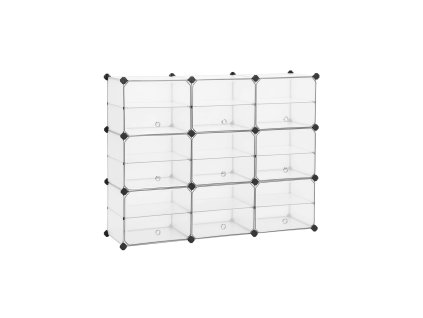 Wuerfelregal mit Tuer LPC502W 1