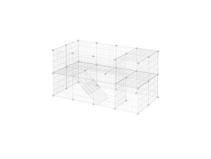 Haustierkaefig aus Metallgitter LPI02W 1