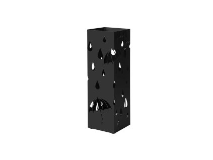Square Black Umbrella Stand LUC49B 1