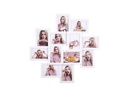 12 Photos Picture Collage RPF22WT 1