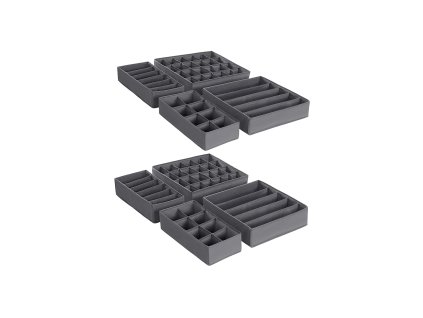 Aufbewahrungsboxen fuer Unterwaesche RUS08GY 1