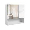 Wall Mounted Bathroom Cabinet BBK21WT 1