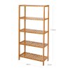 Bamboo Storage Shelf BCB35Y 6