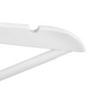 Kleiderbuegel Ahornholz 20 Stueck Weiss CRW03W 20 6