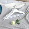 10 Wood Clothes Hangers CRW03W10 4