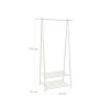 Zarter Kleiderstaender Weiss HSR05W 5
