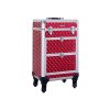 Kosmetik Trolley 2 Schubladen Knallrot JHZ08RD 2