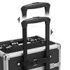 Lockable Rolling Makeup Case JHZ11BK 5