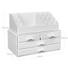White Acrylic Makeup Organiser JKA0010TP 6