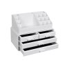 White Acrylic Makeup Organiser JKA0010TP 1