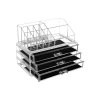 Kosmetik Organizer 3 grosse Schubladen JKA002TP 4