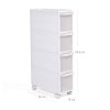 Narrow Gap Storage Shelf KFR05W 7