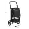 Insulated Bag Shopping Trolley KST03BK 6