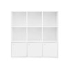 Bottom Cabinets Storage Bookcase LBC33WT 2