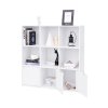 Bottom Cabinets Storage Bookcase LBC33WT 6