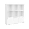 Bottom Cabinets Storage Bookcase LBC33WT 1