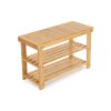 Bamboo Shoe Bench LBS04N 2