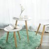 Scandinavian Round Side Tables LET07WN 4