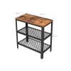 Double Shelves Side Table LET33BX 7
