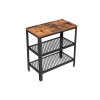 Double Shelves Side Table LET33BX 1