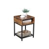 Open Compartment Nightstand LET46X 2