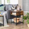 Open Compartment Nightstand LET46X 3