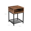 Open Compartment Nightstand LET46X 7