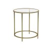 Golden Metal Side Table LGT20G 1