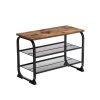Mesh Shelves Shoe Bench LMR32BX 1