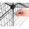 Kleintiergehege aus Metallgitter LPI06H 5