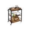 Universal Casters Kitchen Cart LRC72X 2