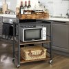 Universal Casters Kitchen Cart LRC72X 3