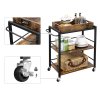 Universal Casters Kitchen Cart LRC72X 7