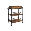 Universal Casters Kitchen Cart LRC72X 1