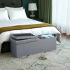 Flip Top Storage Ottoman LSF71G 4