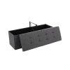 Dark Grey Folding Ottoman LSF76GYZ 2