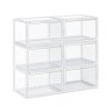 Clear Door Shoe Boxes LSP06CW 2