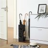 Square Black Umbrella Stand LUC49B 6