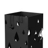 Square Black Umbrella Stand LUC49B 4