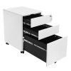 Rollcontainer 3 Schubladen Weiss OFC60WT 6