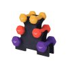 Various Coloured Vinyl Dumbbells SYL69BK 1