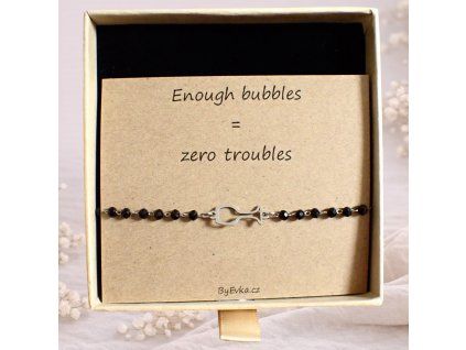 By Evka prosecco vínový náramek pixelcut 18 2