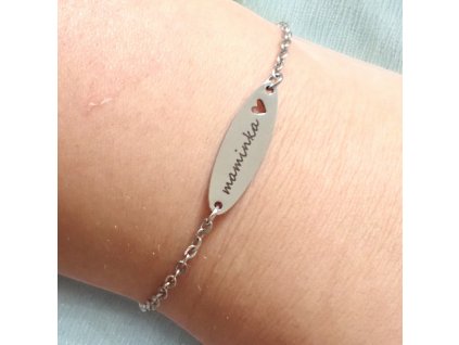 By Evka | Maminka | Řetízkový náramek na míru | Dárek pro maminku | Gratulace k dítěti | Dárek pro nastávající maminku | Dárek pro novomaminku |Dárek z lásky | Dárek pro manželku | Dárek pro štěstí | Dárek k babyshower | Dárek k narození dítěte