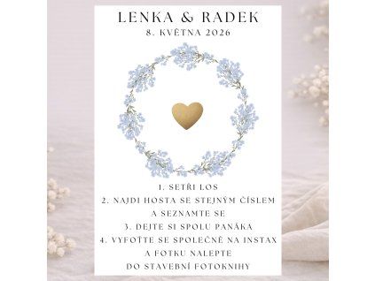 By Evka - svatební stírací losy - Svatební hra
