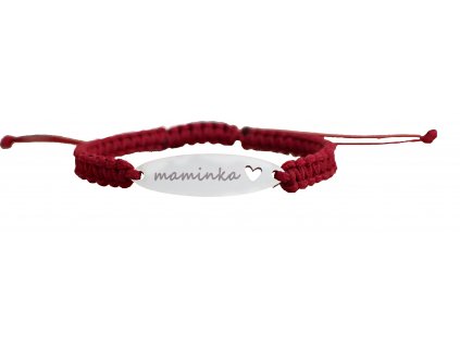 By Evka | Maminka z chirurgické oceli | Voděodolný náramek na míru s přívěškem maminka | Náramek pro štěstí | Šňůrkový nebo náramek náramek | Dárek pro kamarádku | Dárek pro maminku | Dárek k narození dítěte | Dárek k baby shower | Dárek k miminku| Dárek z lásky | Dárek novorozeně | Dárek pro manželku | Dárek pro štěstí | Dárek pro dvojčata