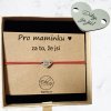 By Evka Náramek se srdíčkem s textem Díky, že jsi! Chirurgická ocel (6)